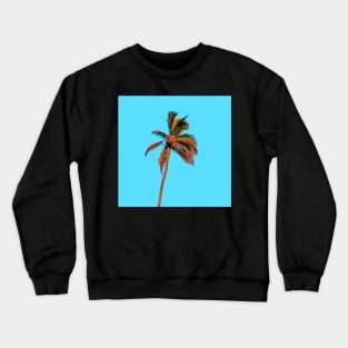 Pixel Palm Tree Crewneck Sweatshirt